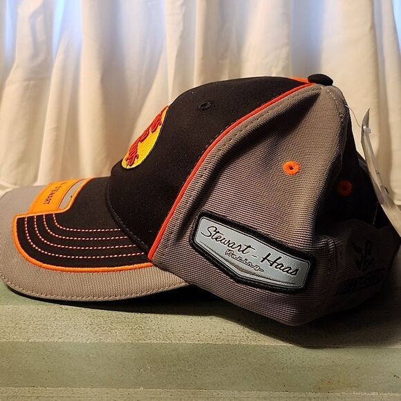 Nascar Bass Pro Shops Tony Stewart 14 Stretch Velcroback Hat - New - Picture 3 of 9